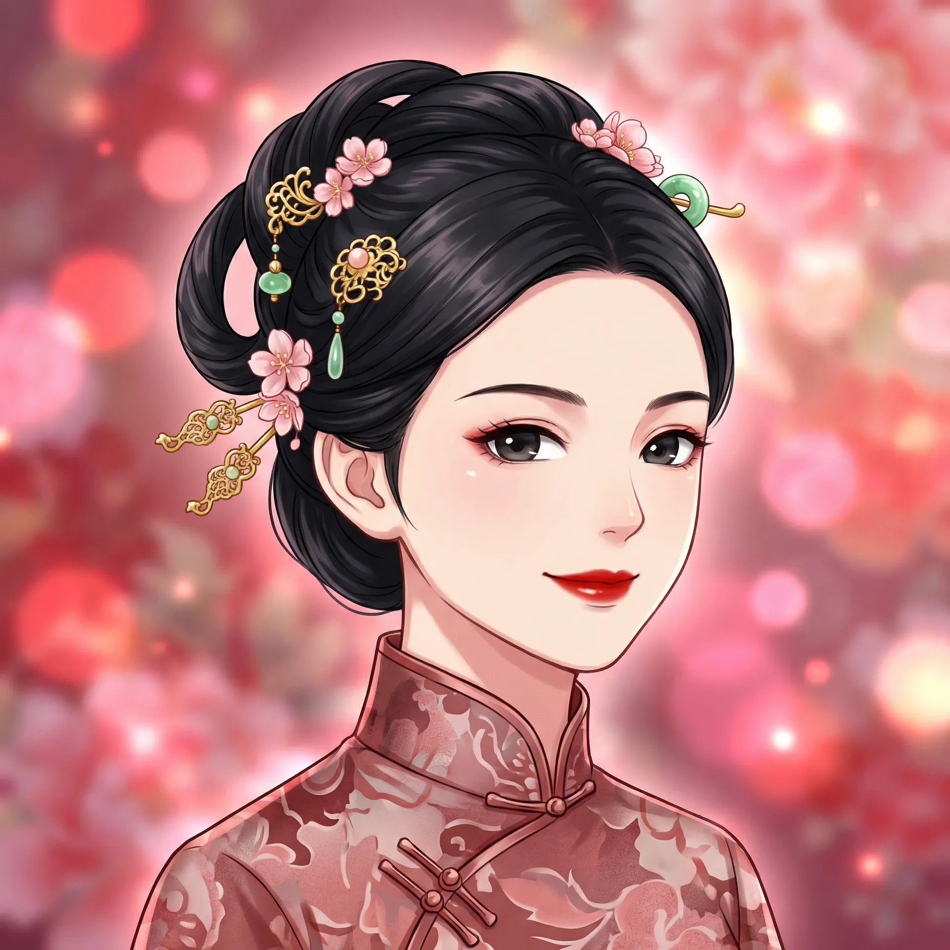 桃花仙子 - 曹留社区 人气女神
